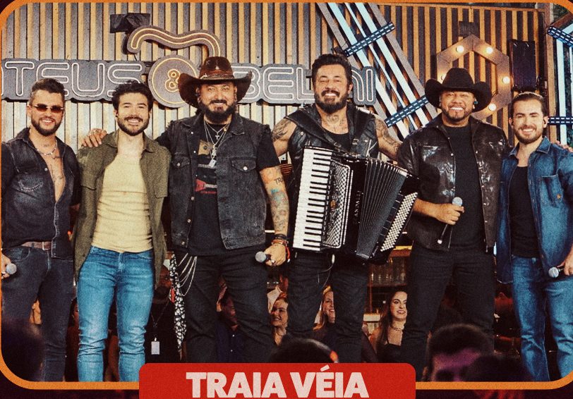 Mateus e Belini com Traia Véia